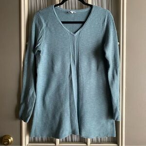 J. Jill blue Vneck sweater